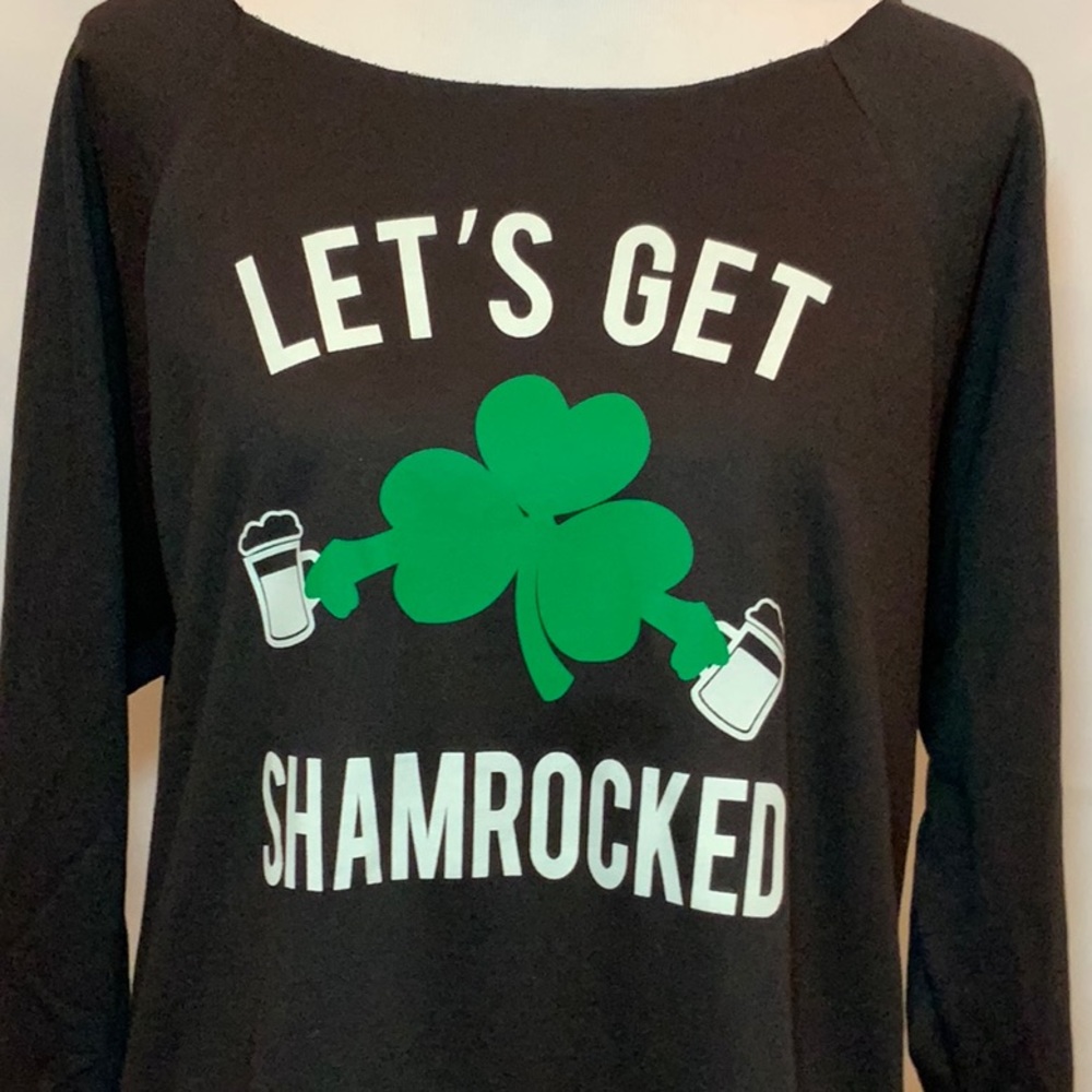 Black St Paddy’s Day Shirt Size XL